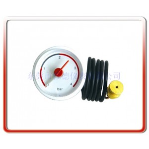 優質供應37MM帶毛細管水壓表壁掛爐水壓表毛細管壓力表