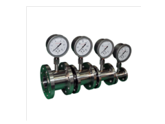 上海朝輝圓筒式隔膜密封壓力表