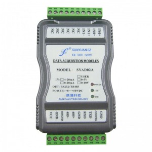 隔離變送器:4-20mA轉(zhuǎn)RJ45多路模擬信號采集轉(zhuǎn)換