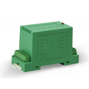零點增益可調型隔離變送器隔離放大器
