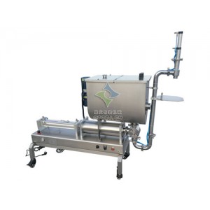 石家莊李錦記下飯醬灌裝機、李錦記辣醬自動灌裝機