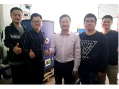 中歐特普馮經(jīng)理與常州東升檢測(cè)鄧總考察、測(cè)試球型黑體