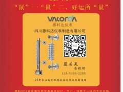 四川惠科達儀表總經理藍若靈2020新春寄語 一百零八星報喜之天鵬星