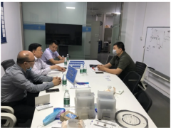 協(xié)會領導帶隊走訪深圳市美思先端電子有限公司