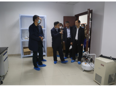 市市場(chǎng)監(jiān)管局副局長韋鋒到蘇州計(jì)量測(cè)試院調(diào)研