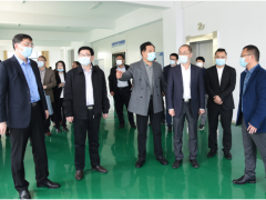 國家商務部外貿司副司長張力一-行蒞臨安徽天康集團調研工作