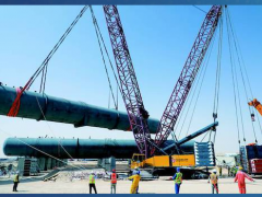 迪拜工程9臺溢流罐全部就位