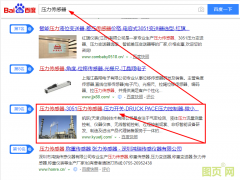 壓力傳感器 SEO優化案例