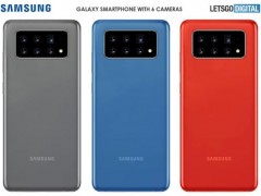 升級版防爆盾，三星橫排6攝手機相機系統專利曝光