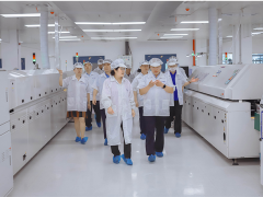 徐州高新區(qū)黨工委書(shū)記一行蒞臨精創(chuàng)股份新廠參觀指導(dǎo)！