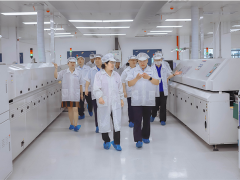 精創(chuàng)全程陪同黨工委龔維芳書記蒞臨精創(chuàng)新廠力贊精創(chuàng)智能化車間！