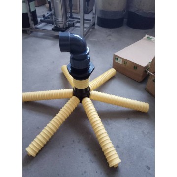 樹脂桶法蘭布水器,上下集散,六爪,八