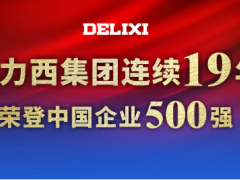 德報人類 力創未來 德力西推進經濟振興注入“新動能”