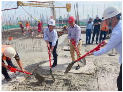 未來已來 科陸智慧能源產業園項目一號、二號研發樓喜封金頂！