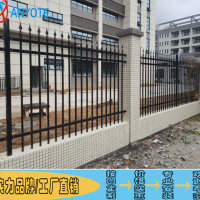 公園金屬圍欄 陽江鐵藝圍墻 惠州廠區(qū)外墻鋅鋼護欄價格實惠