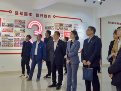 威勝集團(tuán)熱情接待專職黨建指導(dǎo)員一行考察指導(dǎo)黨建工作