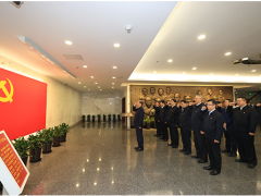 許繼集團黨組書記、董事長一行赴上海電力開展黨史學習教育并講黨課