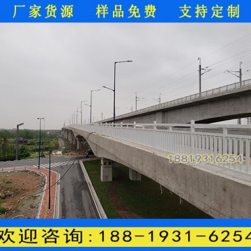 江門河道鐵藝景觀護(hù)欄 人行天橋防落