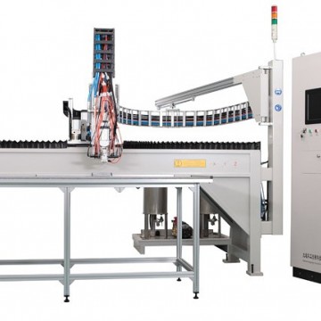 機柜密封涂膠機|電氣柜打膠機