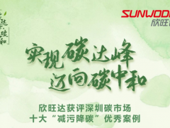 節(jié)能環(huán)保 低碳未來(lái) 欣旺達(dá)獲評(píng)深圳碳市場(chǎng)十大“減污降碳”優(yōu)秀案例