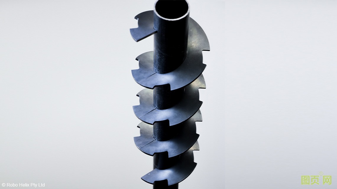 RoboHelix RX250 可以比傳統的制造工藝更快、更安全、更有效地完成葉片成型。 RoboHelix RX250 可以比傳統的制造工藝更快、更安全、更有效地完成葉片成型。