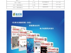 《儀表與測(cè)量控制》部分用戶郵寄名錄，征合寄廠商伙伴（只需快遞費(fèi)，每行業(yè)只選一家）