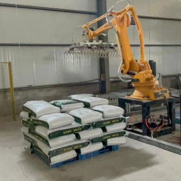 機器人碼垛工作站 碼垛機器人搬運工