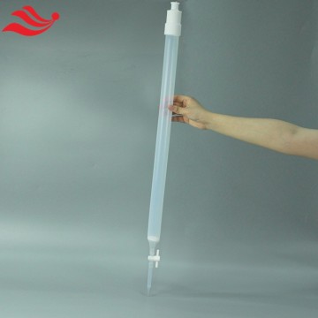 耐腐蝕PFA半透明微柱聚四氟乙烯層析