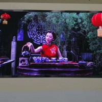 商場貼掛墻安裝的室內(nèi)P2LED顯示屏哪個廠家有出售