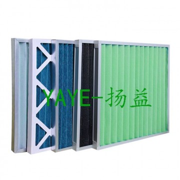 揚益YAYE初效折疊式過濾器