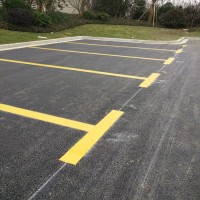 蘇州昆山停車場車位劃線、汽車位畫線價格、車位編號噴涂