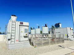 許繼硬核供貨！全國首個高風速條件下的海上光伏電站