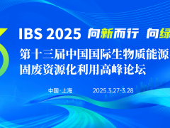 中國國際生物質(zhì)能源與有機固廢資源化利用高峰論壇