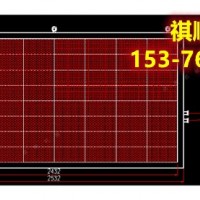 PH127雙面字體顯示屏風門用彎道報警