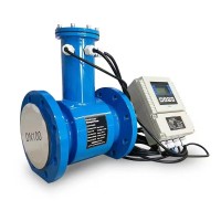 電磁式非滿管流量計液位一體式儀表非標工況半管流量測量